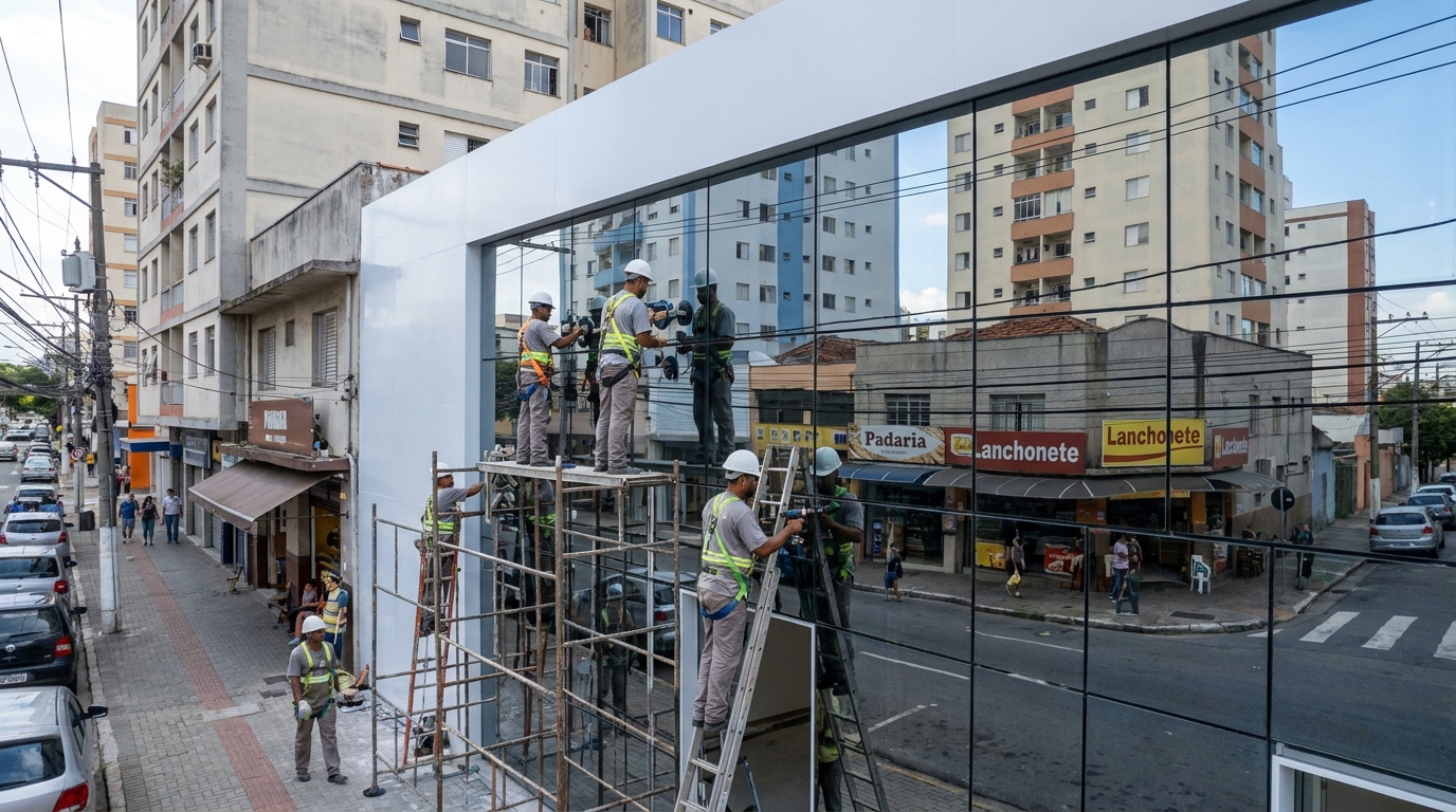 Fechamentos em Vidro em Campina Grande‑PB